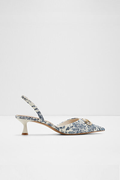 Aldo DELICAT - Kadın Suni Deri Mavi Minik Topuklu Ayakkabı