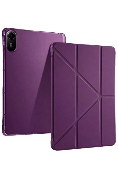 NewFace GLD-SPT- حافظة تابلت ريدمي باد 2 مارس مع حامل قلم (72900) - بلون البرقوق