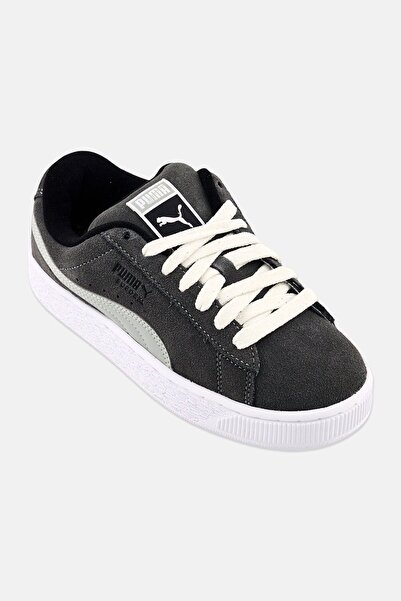 Puma Women Suede XL Merry X-Mas lace Up Outdoor Shoes, Dark Grey