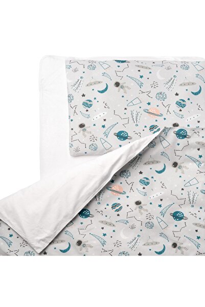 flyideas Βαμβακερό παιδικό σετ κλινοσκεπασμάτων 180x120εκ. με μαξιλαροθήκη με...