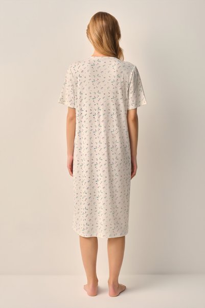 SUWEN Hera Hamile Maternity Long Nightgown