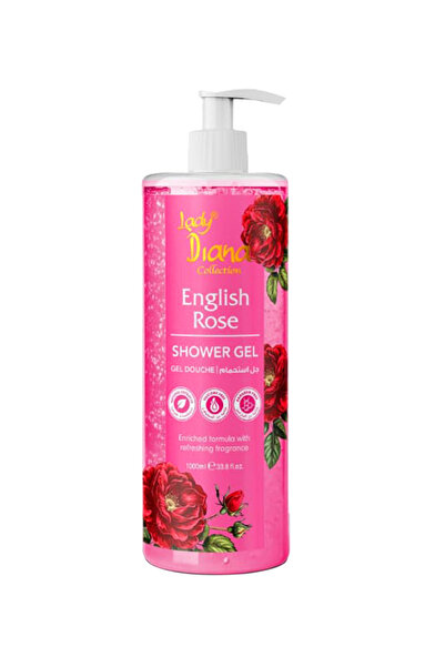Lady Diana English Rose Shower Gel - 1000ml