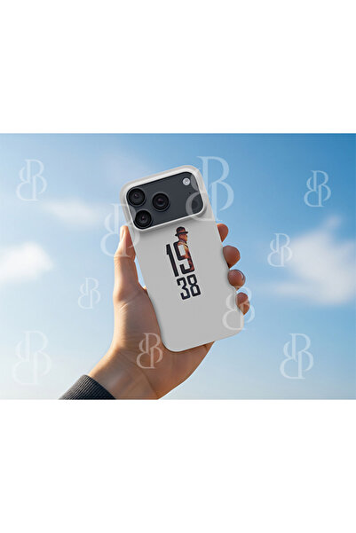 Bektas HomeOffice غطاء هاتف مخملي فاخر متوافق مع آيفون 17 برو بتصميم أتاتورك ...