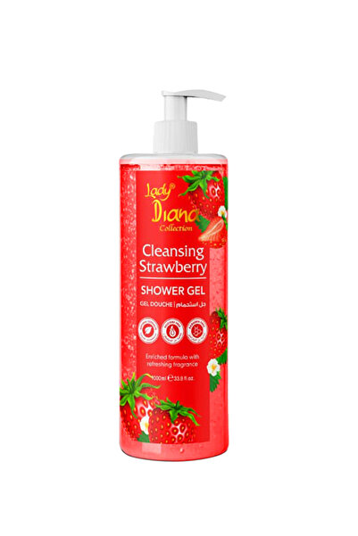 Lady Diana Strawberry Shower Gel - 1000ml