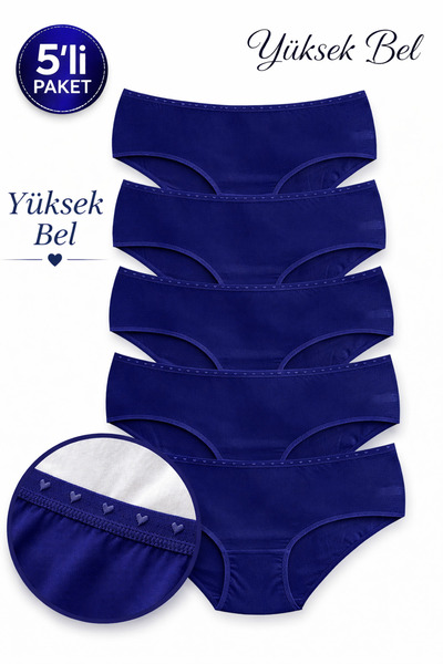 MİSSEMMA Plus Size High Waist Panties