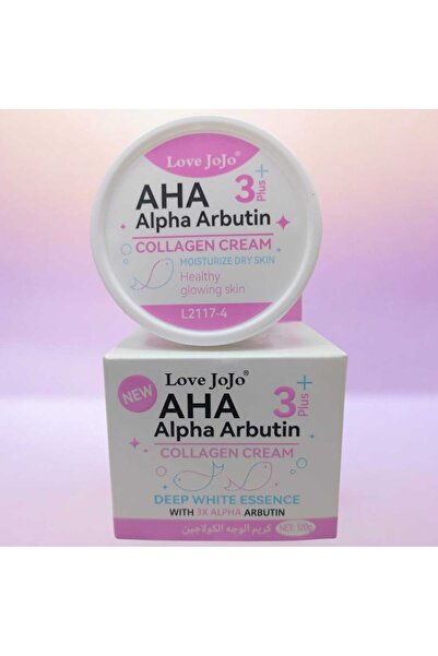 LOVE JOJO AHA 3+ Alpha Arbutin Collagen Cream 120g – Deep White Moisturizing ...