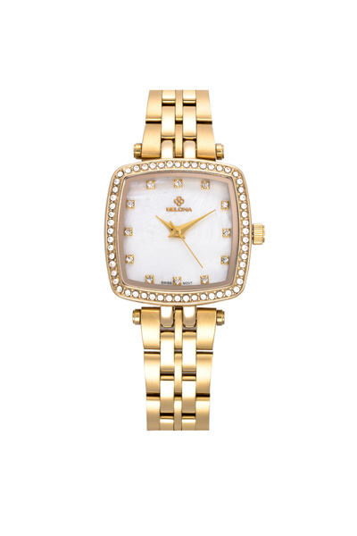 belona Luxury Women's Waterproof Stainless Steel Watch, Premium Gift Box Edition