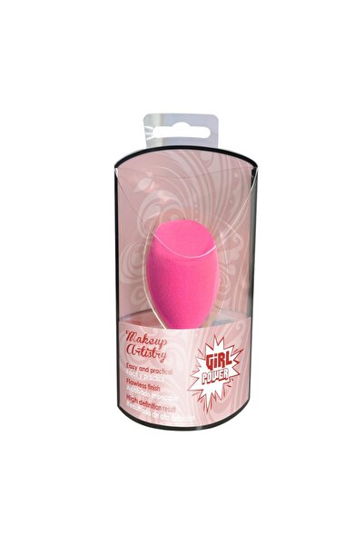 Pokhara Set of 3 Pokhara Make-Up Sponges, Pink