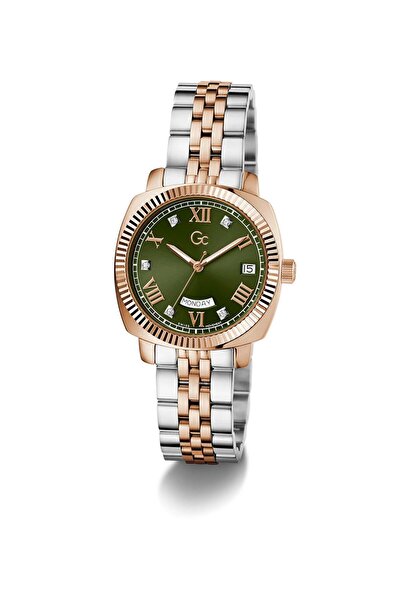 Guess Gc Flair Coussin Lady mid size metal watch