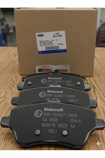 MOTOCRAFT Ford Courier - Fiesta 2012-2024 Ön Fren Balata Takımı MEMT76 2K021 AA
