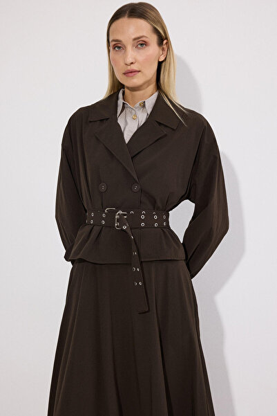 Touché Privé KEMERLİ CEKET ETEK TAKIM