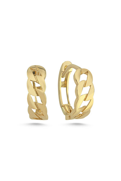 ZÜMRÜT SARRAF 14 Ayar Altın Gurmet Halka Küpe