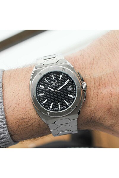 FERRO ساعة يد رجالية F40160A2 بحزام فولاذي