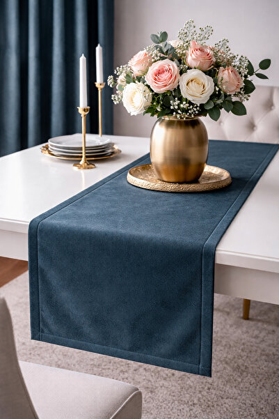 QUBA DECO مفرش طاولة ديكوري، تصميم بسيط، مفرش طاولة عصري لطاولة الطعام والكون...