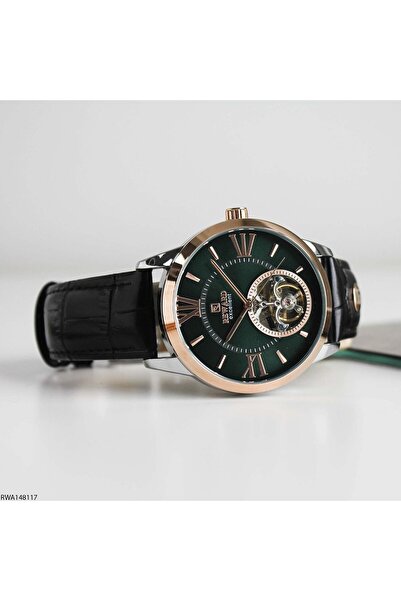 Reward Rwa148117 Leather Cord Automatic Men Wristwatch