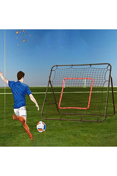 VmaxVision هدف كرة قدم بإطار معدني، معدات تدريب للفناء الخلفي بزاوية قابلة لل...