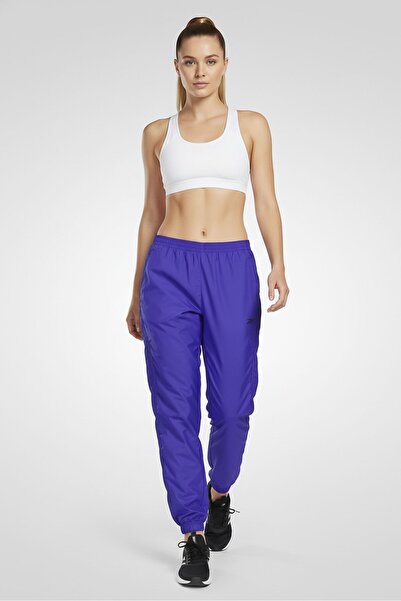 Reebok Cardi B Women Plus Size Outdoor Track Pants, Purple