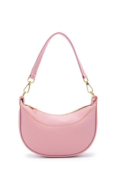 minebag Mini Half Moon Design Alisa Women's Handbag and Crossbody Bag Powder