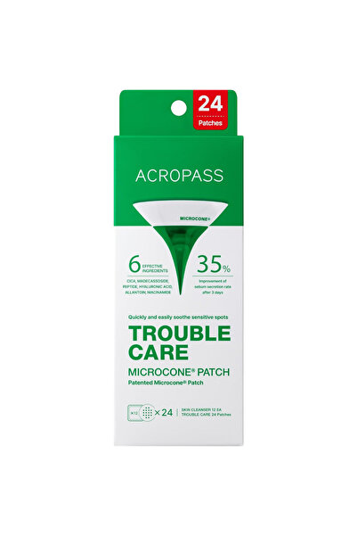 ACROPASS Trouble Care Microcone Patch Plasturi cu micro-ace 24 buc