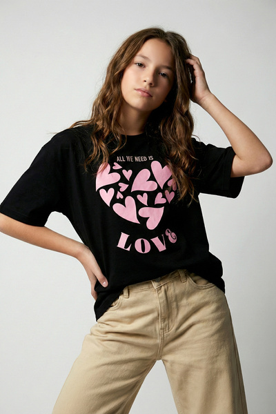Dmb Tricou supradimensionat pentru fete