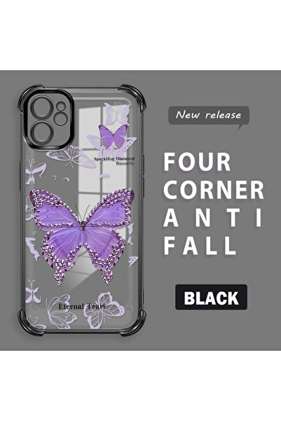 Hontinga iPhone 11 Compatible Camera Protected Transparent Soft Silicone Phon...