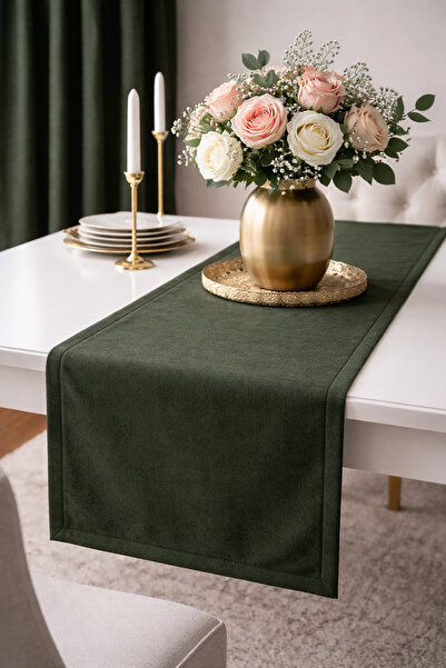 QUBA DECO مفرش طاولة ديكوري، تصميم بسيط، مفرش طاولة عصري لطاولة الطعام والكون...