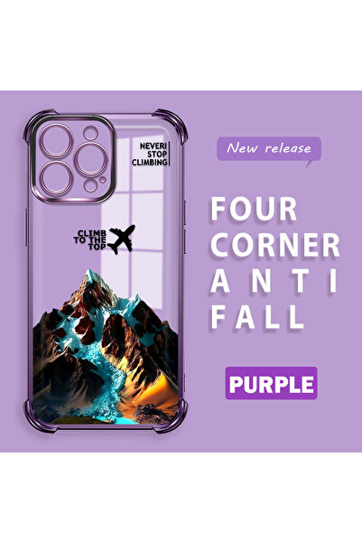 Hontinga حافظة هاتف من السيليكون الناعم الشفاف متوافقة مع كاميرا آيفون 16 برو...