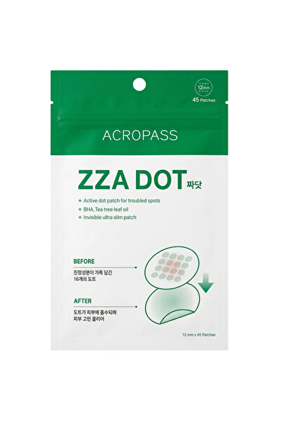 ACROPASS ZZA DOT Plasturi pentru acnee 45 buc
