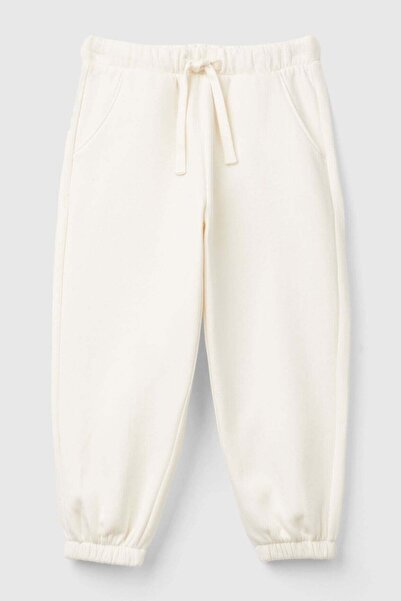 United Colors of Benetton Pantaloni de trening Ecru pentru femei/fete BNT-BG ...