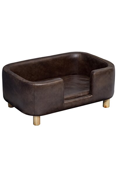 OEM Re-Bloom Pet Sofa, wood/foam, dark brown, 74 x 48.5 x 31 cm