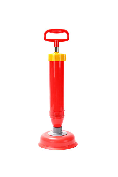 Lawazim Toilet Plunger, Manual Drain Cleaner with Rubber Suction Cup and a T ...