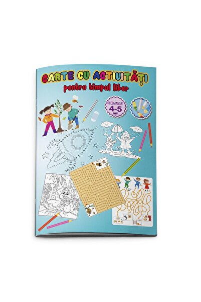 ARTPRESS Βιβλίο Δραστηριοτήτων Α4 για τον Ελεύθερο Χρόνο, 32 Σελίδες, Για Ηλι...