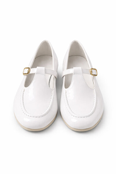 Adım Dünyası Balerini Mary Jane din piele lăcuită pentru femei, cu cataramă, ...