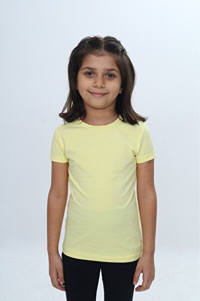 Toontoy Κοριτσίστικο μπλουζάκι με κοντό μανίκι και λαιμόκοψη ποδηλάτου 24968