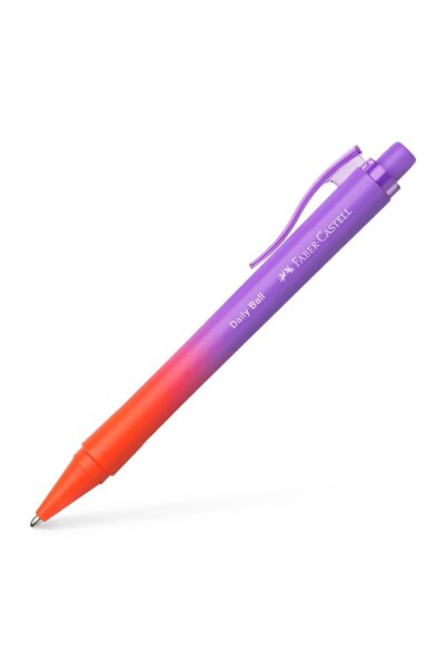 Faber Castell Μπλε στυλό με μηχανισμό XB Flow Daily Faber-Castell - Βιολετί-Π...