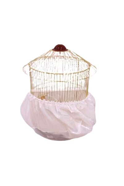 Seven Bird غطاء لقفص الطيور لمنع تناثر البذور بألوان متعددة مقاس M