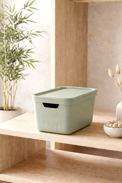 Kitchen Life Aura Multi-Purpose Storage Container with Lid Closet Organizer B...