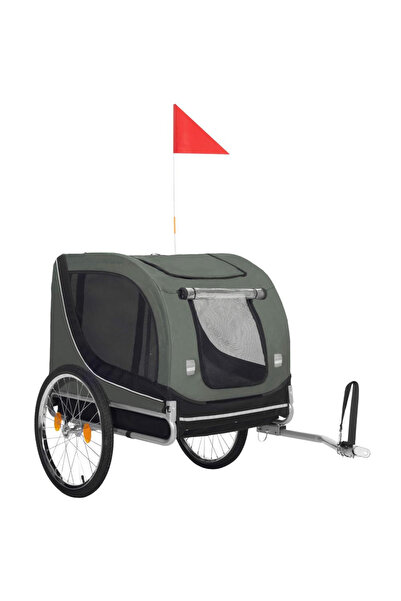 OEM Bicycle trailer for transporting animals, with waterproof roof, maximum 4...