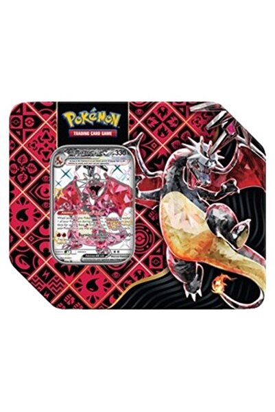 Pokemon Paldean Fates: Tera Charizard ex Tin