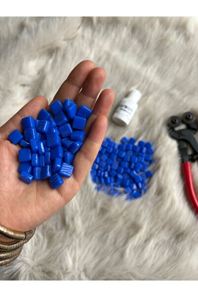 Karsan Mozaik Sanatsal Mikro Mozaik Mavi 1x1cm Mozaik Sanatı Malzeme (100gr)