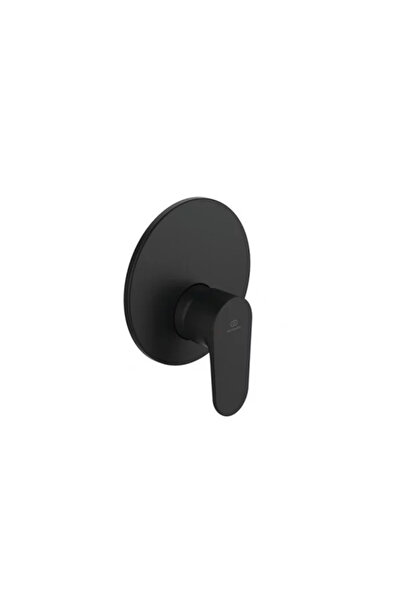 İdeal Standard Cerafine O recessed shower mixer, matte black, with recessed b...