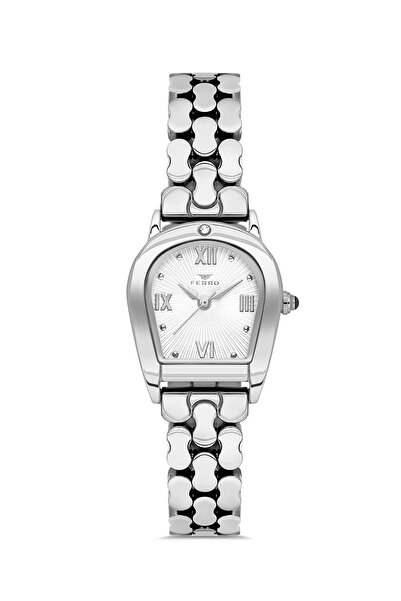 FERRO Silver Steel Cord Women Wrist Watch Fl88211A-A 3 Atm Water Resistant 2 ...