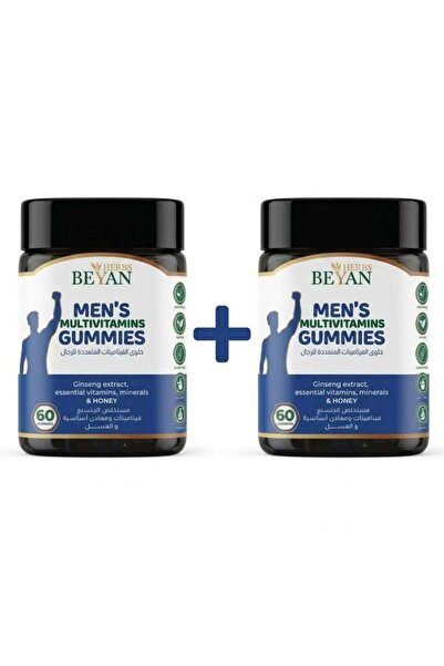 beyan herbs مكمل غذائي حلوى هلامية مستخلص الجنسنغ متعددة الفيتامينات للرجال ف...