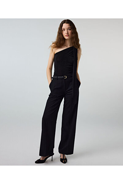 İpekyol Kemerli wide leg pantolon