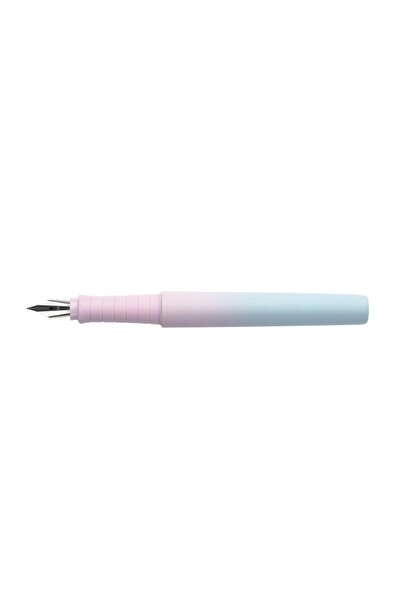 Faber Castell Faber-Castell Poly Pen Flow M Ballpoint Pen - Blue-Pink