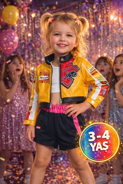 TOYFEST İblis Avcıları K-POP Demon Hunters Karakteri Rumi Cosplay Deri Ceket ...