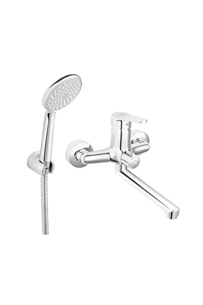 FERRO Each battery - two. This chrome single-command cu set of two.