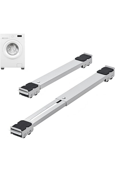 FLYPRO قاعدة متحركة قابلة للتمديد للغسالات، تساعد على نقل الغسالات بسهولة، وح...