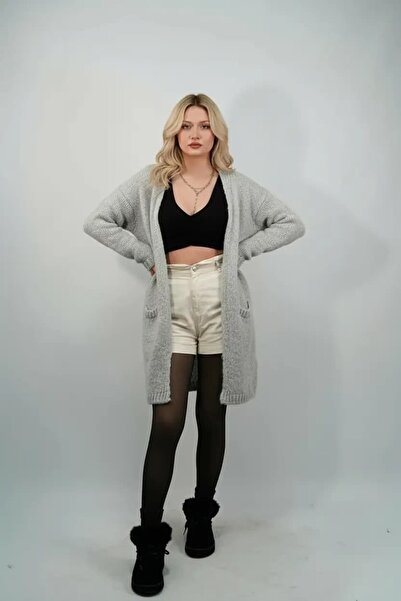 Hersley New Season Women's Long Knitted Cardigan
