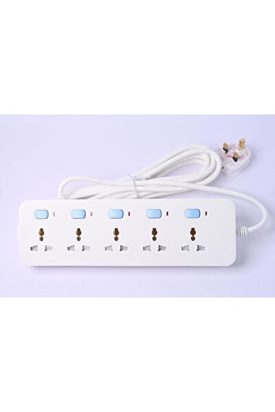 Saffron Universal Power Extension Board – Multi Socket Surge Protector Indivi...
